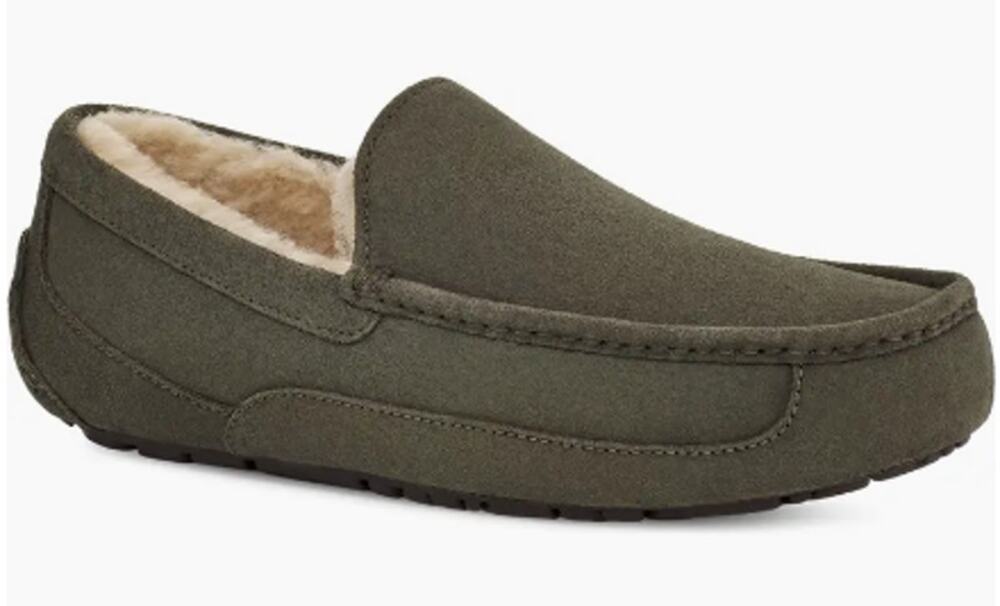 Men's Ugg Ascot Slipper, Forest Night, 8, NEW